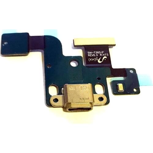For Samsung Galaxy Tab Active LTE T365 SM-T365 Micro USB Charger Charging Port Dock Connector Microphone Flex Cable Board