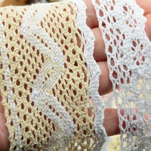 Cotton Thread Woven Lace Accessories DIY Handmade Tablecloth Hollow Fabric Shirt Sofa Bed Curtain Fabric Fabric Sewing