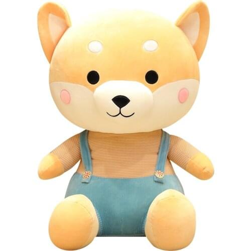 Lovely Soft Fat Shiba Inu Dog Plush Doll Toy Kawaii Puppy Dog Shiba Stuffed Doll Cartoon Pillow Toy Gift For Kids Baby Children