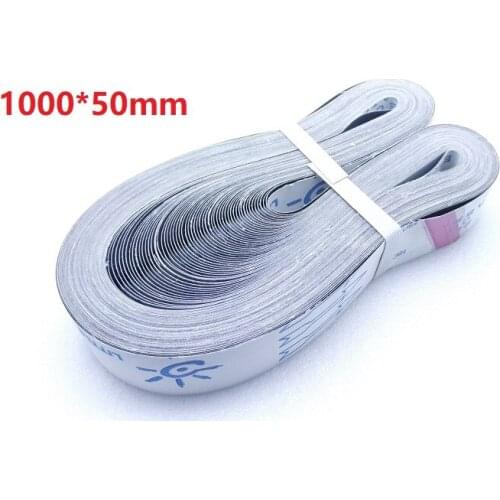 NEW 50pcs 1000*50mm SiC soft cloth Abrasive Sanding Belt for Belt machine TJ438