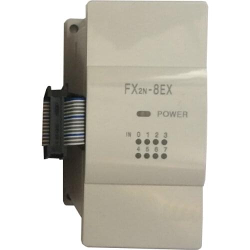New Original FX2N-8EX-UA1-UL 24VDC PLC Programmable Logic Controller Unpowered Extension Unit