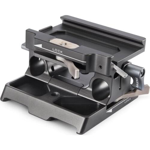 Tilta TA-BSP-15-G 15mm LWS Baseplate for BMPCC 4K (Tilta Gray)