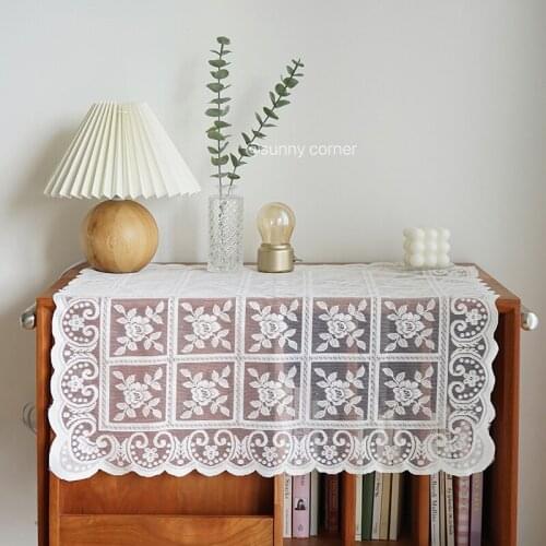 Hollow Decorative Table Cloth Lace Tablecloth Rectangular Tablecloths Dining Table Cover Obrus Tafelkleed mantel mesa nappe