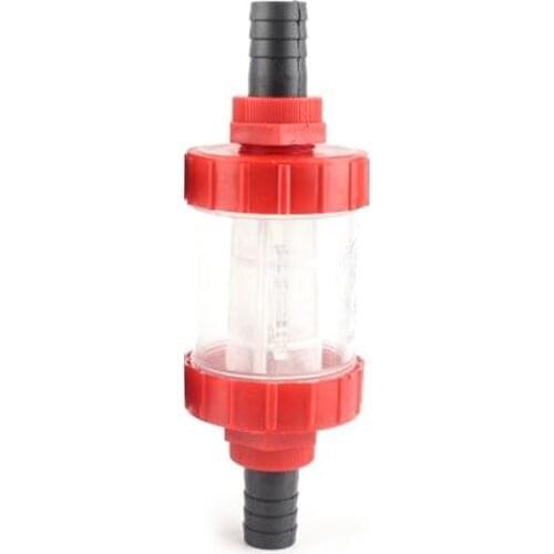 3/4"(19mm) 1"(24mm) Piston Pump Hose Pipe Filter Water Jetter Irrigation Sprayer Absorbent Filters Aquarium Transparent Strainer