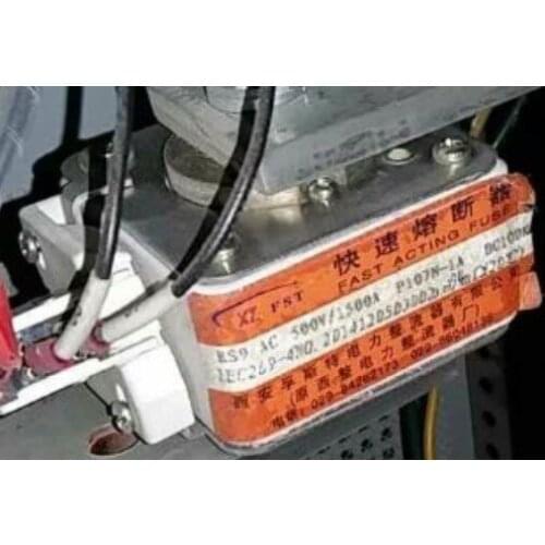 Fuses: RS9 AC500V 1500A P107N-1A BC100KA / RS9 AC500V 1500A P107-1B BC100KA aR