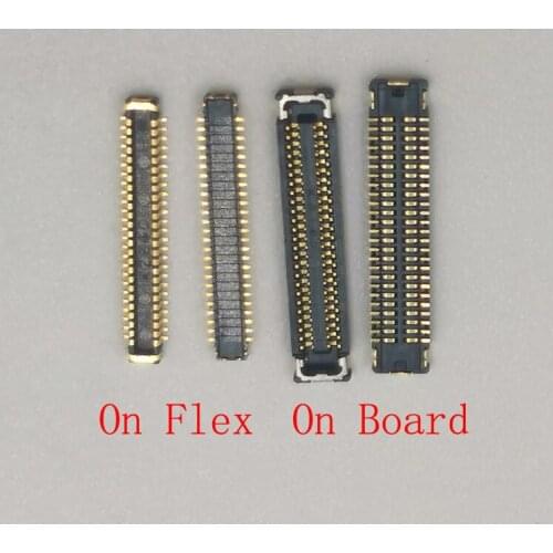 1Pcs LCD Display Screen Plug Flex FPC Connector For Huawei Honor P10 Plus P10PLUS P20 Note10 Note 10 Magic2 Magic 2 Board 50pin