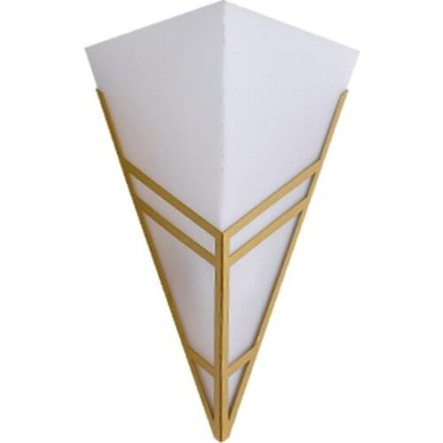 Nordic wall lamp simple modern style creative bedroom bedside lamp living room staircase aisle TV background wall lamp fei guang