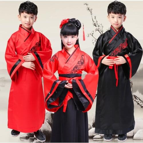 Songyuexia Traditional Chinese folk dance clothing childrens clothing, old embroidery childrens new years clothing