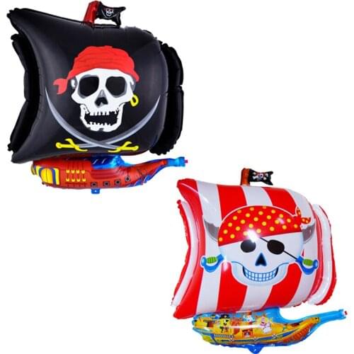 2pcs/lot 54*68cm irregular corsair sea rover balloon Aluminum foil balloon party decoration Supplies kids toys