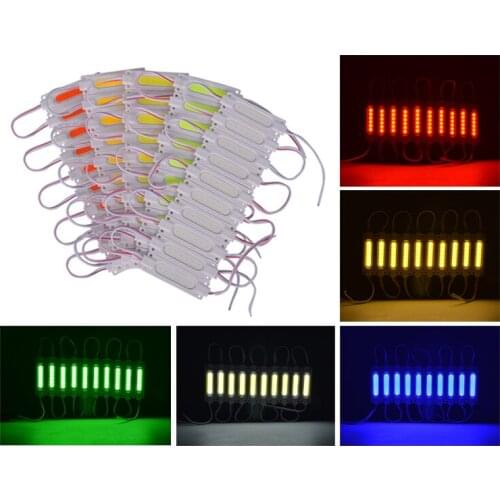 100pcs 2W COB injection led module 12V with lens Waterproof IP65 LED Module lighting Led Sign Backlights For Channel Letters