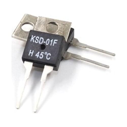 5pcs JUC-31F/KSD-01F H temperature protection switch temperature switch 40 degrees -135 degrees normally open