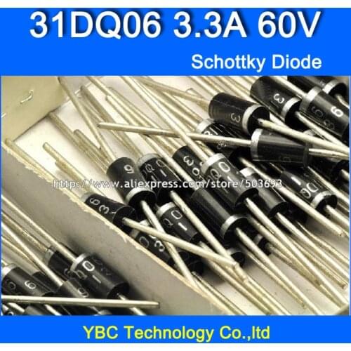50pcs/lot 31DQ06 3.3A/60V Schottky Diode for Display Daily Repair