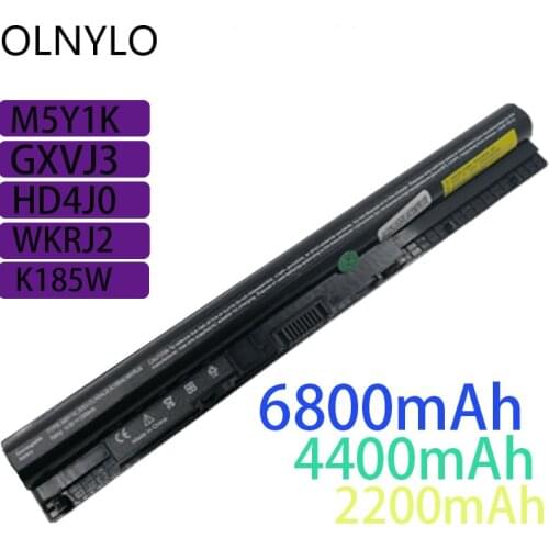 Laptop Battery GXVJ3 HD4J0 K185W KI85W M5Y1K M5YIK WKRJ2 1KFH3 453-BBBR 6YFVWFOR DELL INS14UD-1108W INS14UD-1328W