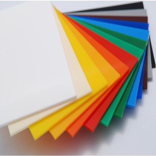 Clean Colored Acrylic PMMA Sheet