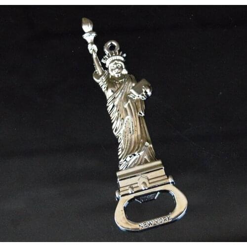 American Free Goddess Travel Souvenir Alloy Opener Fridge