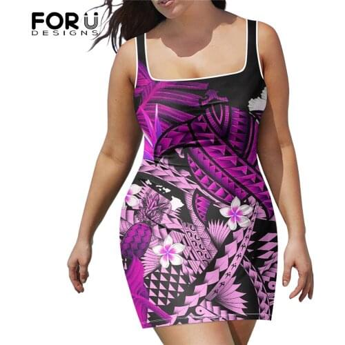 FORUDESIGNS Pink Summer Dresses