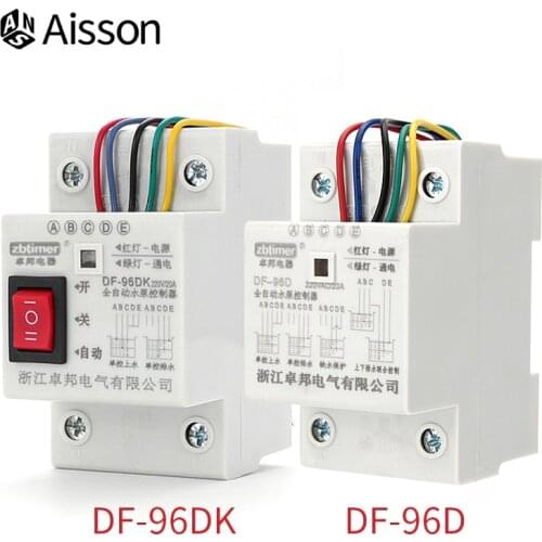 DF-96D DF-96DK 220V Pump Automatic Water Level Controller Sensor Probe Water Pump Tank Liquid Level Detector Switch