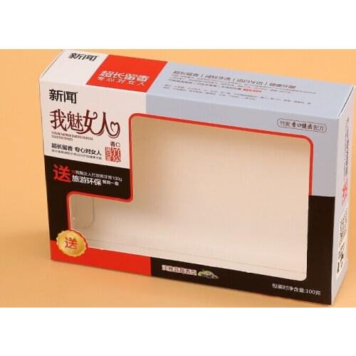 Customized Cosmetic Packaging Ribbon Decorative Gift Boxes with Windows,sliding drawer packaging box ---PX10092