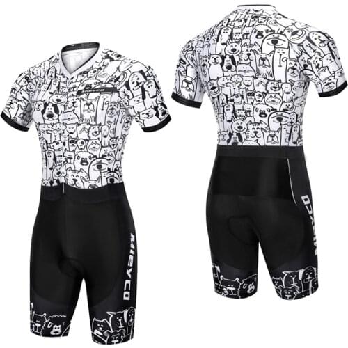 Pro Team Triathlon Suit Mens Cycling Jersey Sets Uniforme Short Sleeve Skinsuit Jumpsuit Ropa Ciclismo Swimwear Mujer Trisuit