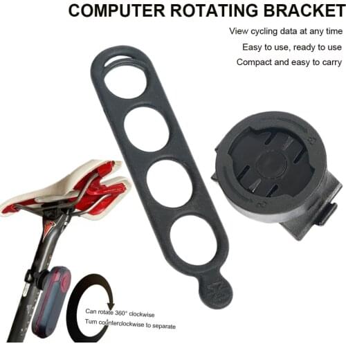 360 Degree Rotating Bike Computer Holder Bracket MTB Road Bike Handlebar Holder for Garmin IGPSPORT WAHOO XOSS Magene Bracket