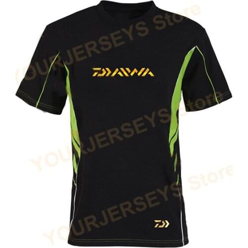 DAIWA 2022 Summer Outdoor Sunscreen Cycling Fishing Clothing Breathable Anti-Mosquito Short Sleeve Quick-Drying Fishing Shirt