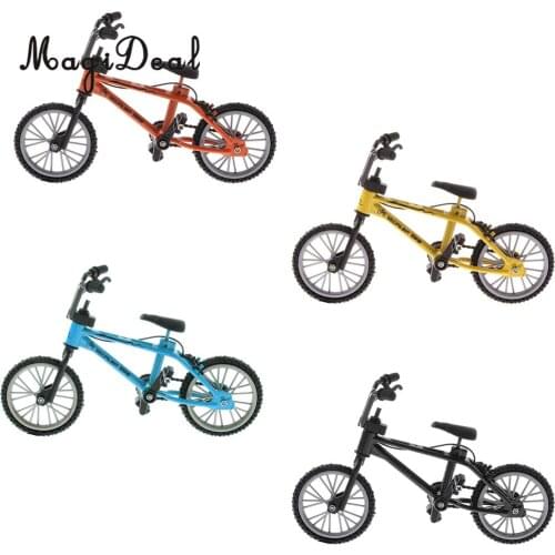 1:24 Scale Alloy Miniature Finger Bike Bicycle Diecast Vehicle Model Desk Gadget Toy Home Office Decoration Novelty Gift
