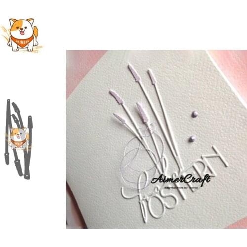Dogs Tail Grass Metal Cutting Dies Scrapbooking Stencil For DIY Paper Card Decorative Embossing Die Cut Craft Dies New 2019
