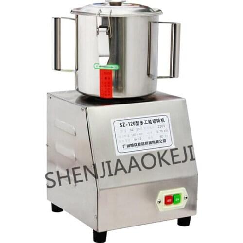 Multifunctional Meat Grinder shredder 1400 r/min Small cut vegetables Processor commerciallfood grinder 220V 0.75kw