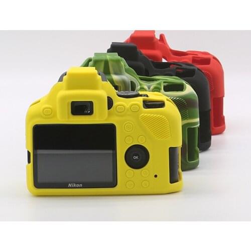 Soft Silicone DSLR Camera Case Body bag Cover Rubber Skin for Nikon D3500 Camera New