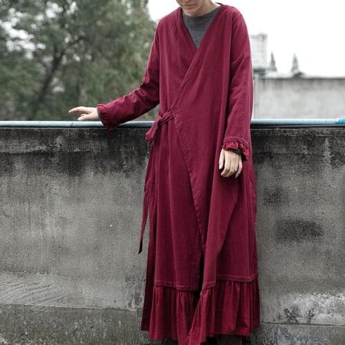 Женские длинные плащи NINI WONDERLAND China At AliExpress