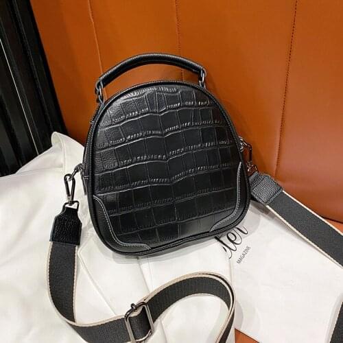 New Womens Designer Luxury Handbag 100% cowhide Fashion High quality Women Handbags Crocodile pattern Shoulder Messenger Bag