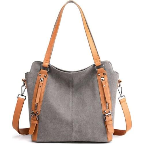 2021 New Large-capacity Portable Diagonal Shoulder Canvas Bag Handbag Trend Solid Color Simple Fashion Korean Version