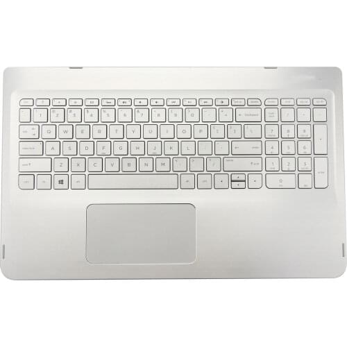 New Palmrest Case W Keyboard Backlit Touchpad For HP ENVY X360 M6-W 15-W 807526-001