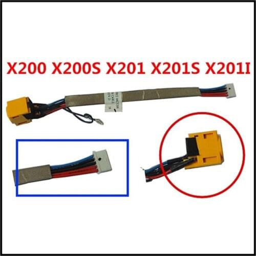 New Laptop DC Power Jack Charging Cable Wire Cord For Lenovo Thinkpad X200 X201 X201I X200S