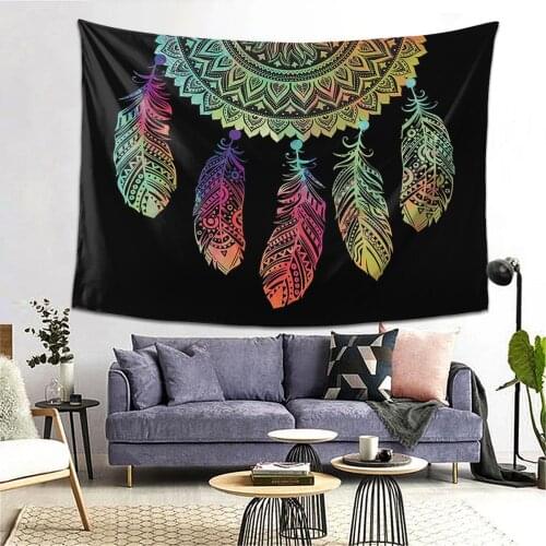 Dreamcatcher Cheap Mandela Wall Hanging Tapestry Wall Cloth Tapestries Rug Home Decor Free Decoration Accessories 95x73cm