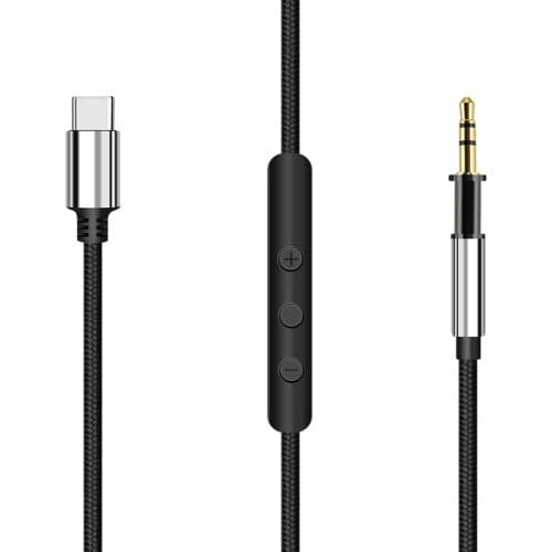 OFC USB Type C Replacement Cable Wire Extension Cord for Pioneer HDJ-700 HDJ-1500K HDJ-500S HDJ 700 1500K 500S DJ Headphones