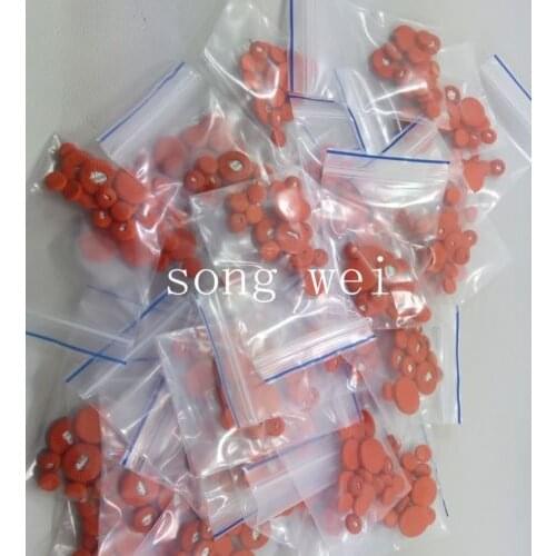 10set=170pcs Clarinet pads Bb Soprano Orange leather pads