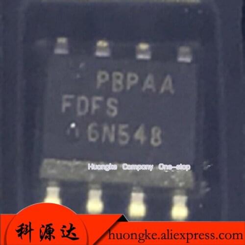 10pcs/lot FDFS6N548 6N548 30V 7A SOP-8 in stock