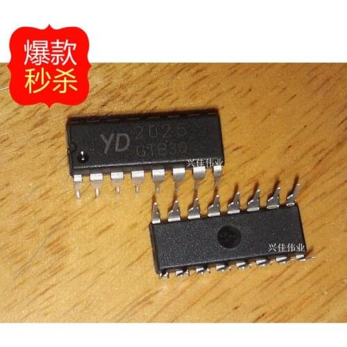 10PCS New original authentic YD2025 DIP16 audio chip