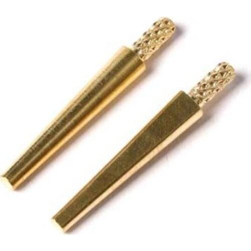 1000Pcs Dental Pin Brass Dowel Pins For Denture Base /Dental Nail Pins With Grooves