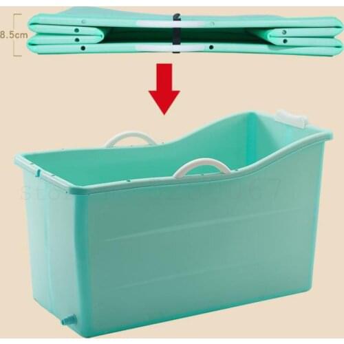 256 Foldable Childrens Bath Bucket Adult Bath Bucket Baby Bath Bucket Adult Bath Bulb Thicker Bath Bulb