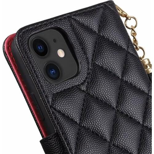 Luxury Simple Solid Color Case For Apple iPhone 12 Mini 11 Pro X XR XS Max 7 8 6 6s Plus SE 2020 Wallet Card Pocket Cover