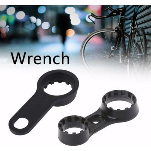 Bike front fork wrench Bicycle Front Fork Wrench Spanner Repair Tools Mountain Bike Parts Front Fork Removal Wrench