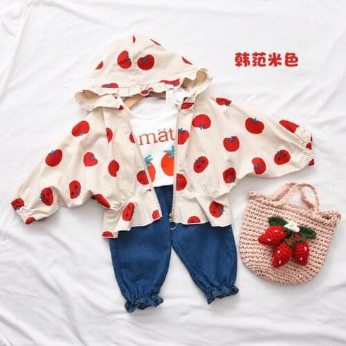 2021 New Spring Three Pieces Girls Clothing Sets Jacket Coat+white Shirt+jeans Outfits Infant Baby Clothes Outwear Cute 1-4 Year