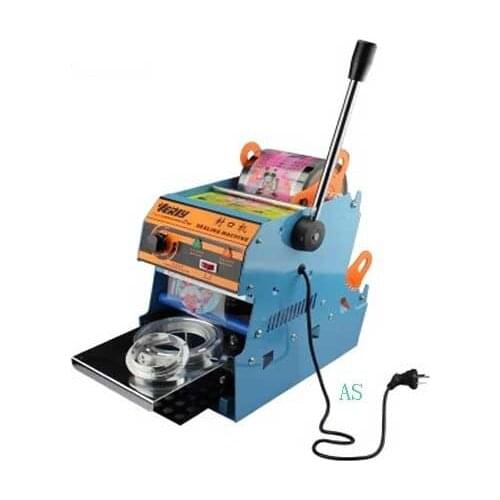 Food pearl milk tea sealing machine Soya-bean milk juice the cup sealing machine for sealing equipment