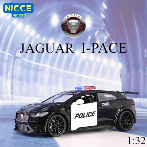 Nicce 1:32 Jaguar I PACE Racing Police Alloy Car model Diecasts Toy Vehicles Car Model Miniature Scale Car Toys