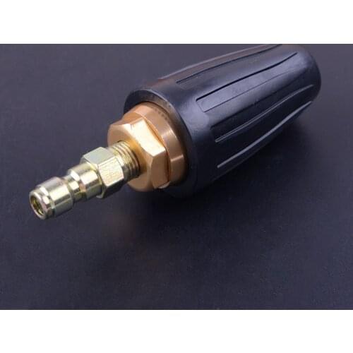 LETAOSK Black 1/4" Quick Connect Rotating High Power Pressure Washer Turbo Nozzle 3600 PSI 4.0 GPM 250 BAR