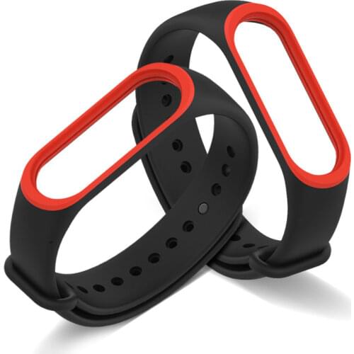 Soft Bracelet for Xiaomi mi band 4 3 Strap Silicone Wrist strap for Miband 3 Correa Smart Accessories Mi band 3 4 Strap Bracelet