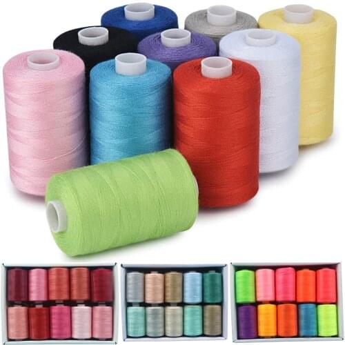 1/10 Pcs Sewing Thread Polyester Thread Set Strong And Durable Sewing Threads For Hand Machines