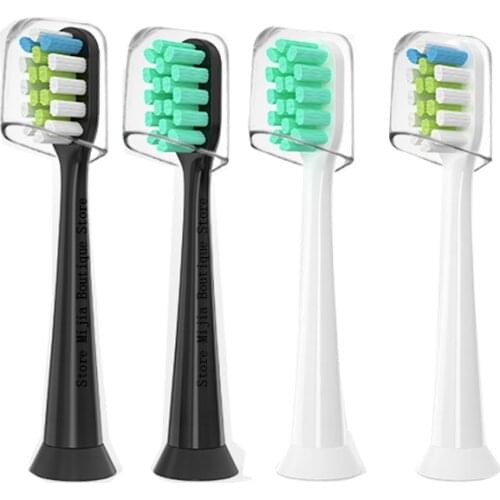 For Xiaomi Mijia T300 / 500 / SOOCAS Electric Toothbrush Head Universal 3D Whitening Replacement Tooth Brush Heads